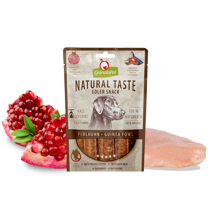  Natural Taste Snack Perlhuhn 90g
