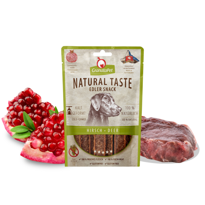  Natural Taste Snack Hirsch 90g 